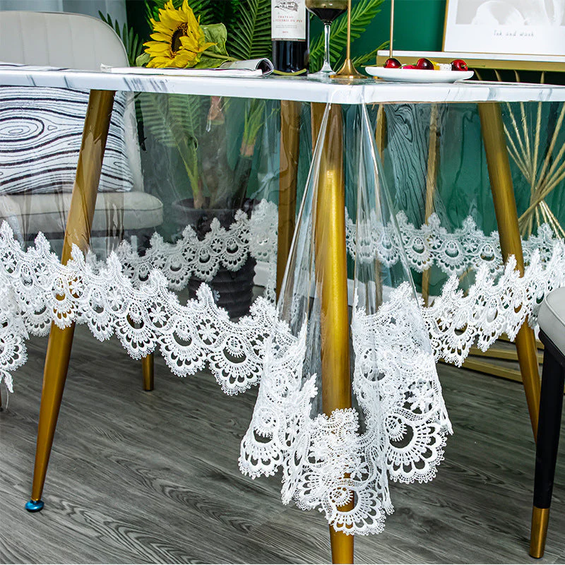 🔥Nappe en PVC transparent imperméable à l'eau et à l'huile - Image 6