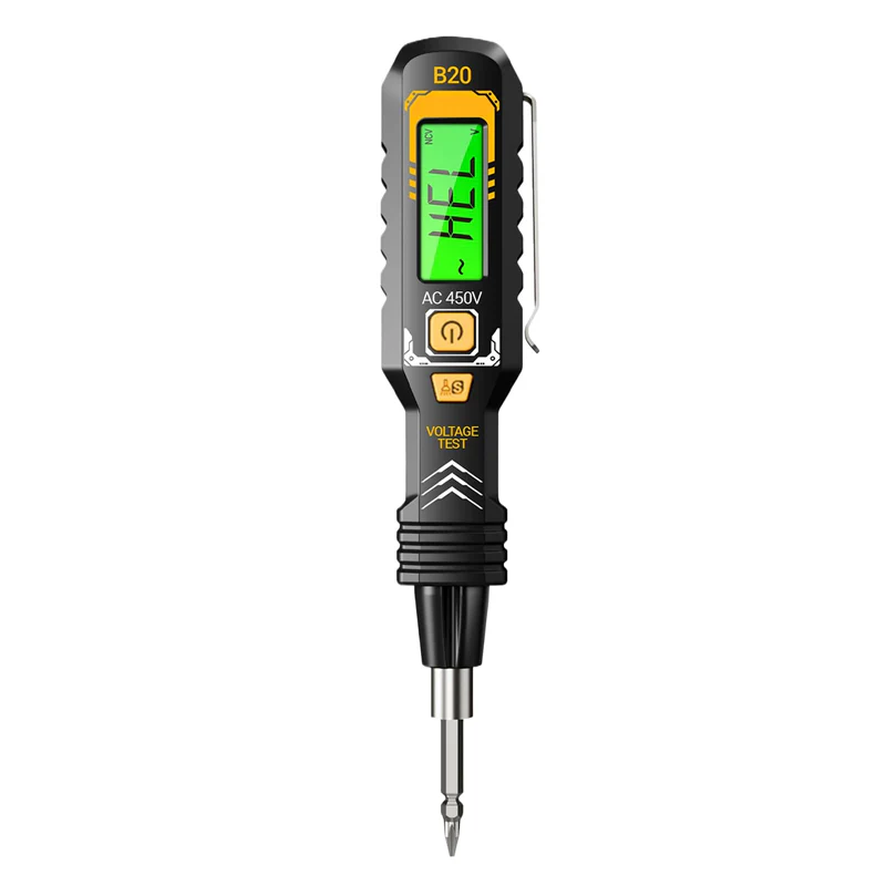 📢📢50 % de réduction !!⏰ Testeur de Tension Sans Contact – Détection AC 12-1000V, Écran LCD avec Rétro-Éclairage & Indication par Bip et Lumière 🛡️ - Image 10