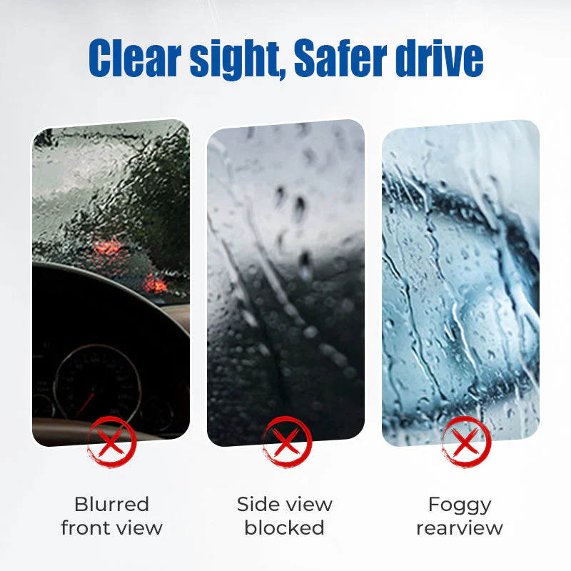 📢📢50% DE RÉDUCTION ! ✨Kit de revêtement anti-pluie et anti-buée pour vitres de voiture - Image 2