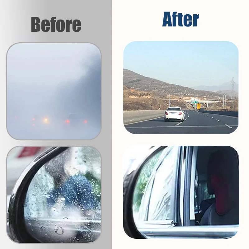 📢📢50% DE RÉDUCTION ! ✨Kit de revêtement anti-pluie et anti-buée pour vitres de voiture - Image 4