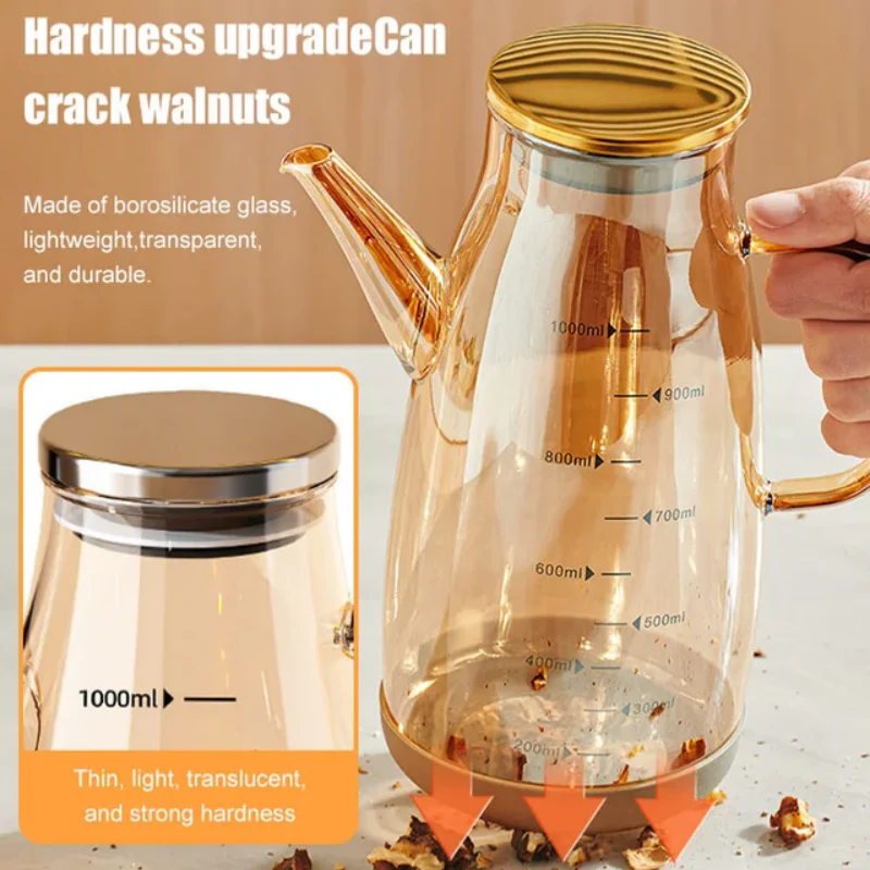 🔥Bouteille Distributeur d'Huile avec Bec Verseur Anti-Gouttes - Image 3