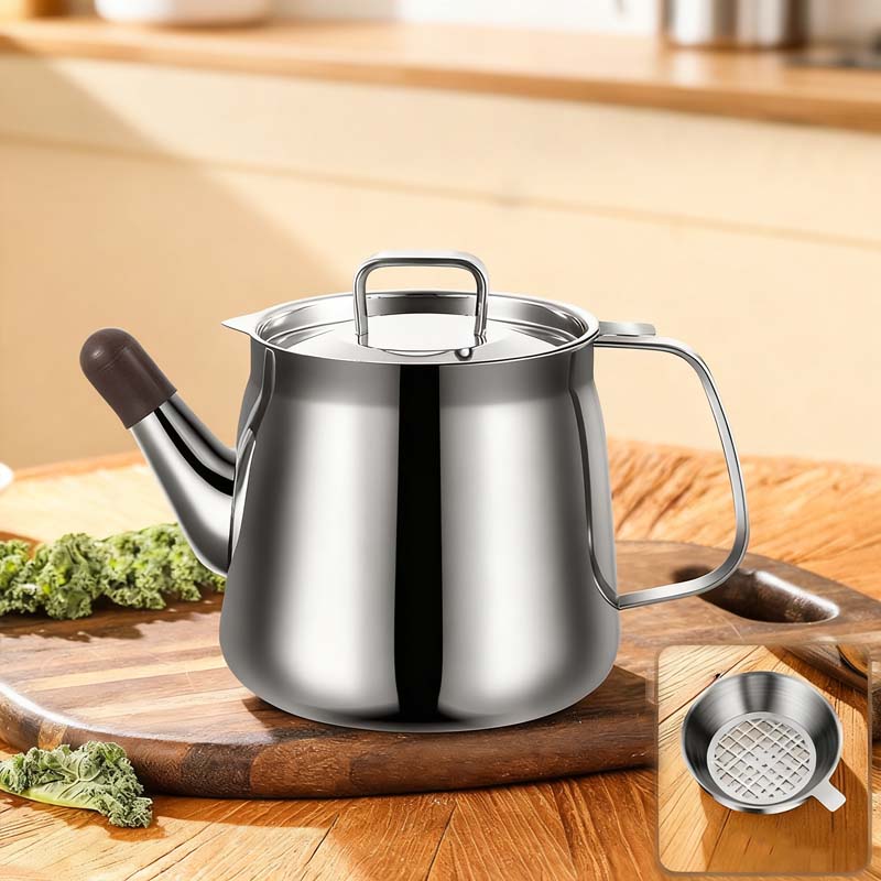 📢📢60 %  DE RÉDUCTION !! ⏰Pot de Filtre à Huile en Acier Inoxydable Durable - Image 10