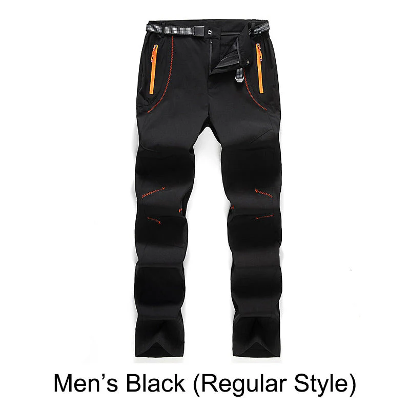 👖 60% DE RÉDUCTION! ✨ Pantalon de Randonnée - Coupe-Vent, Imperméable et Chaud avec Taille Élastique pour Randonnée et Voyages 🏔️🌧️ - Image 11