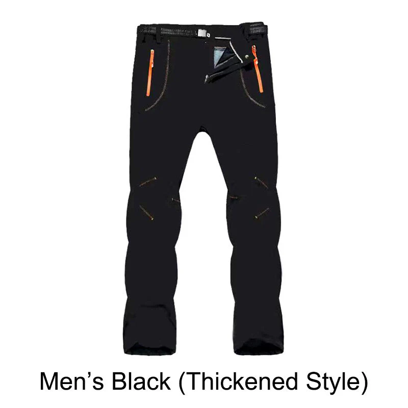 👖 60% DE RÉDUCTION! ✨ Pantalon de Randonnée - Coupe-Vent, Imperméable et Chaud avec Taille Élastique pour Randonnée et Voyages 🏔️🌧️ - Image 12