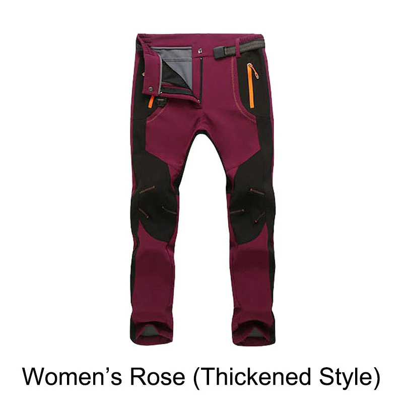👖 60% DE RÉDUCTION! ✨ Pantalon de Randonnée - Coupe-Vent, Imperméable et Chaud avec Taille Élastique pour Randonnée et Voyages 🏔️🌧️ - Image 24