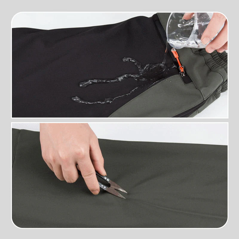 👖 60% DE RÉDUCTION! ✨ Pantalon de Randonnée - Coupe-Vent, Imperméable et Chaud avec Taille Élastique pour Randonnée et Voyages 🏔️🌧️ - Image 6
