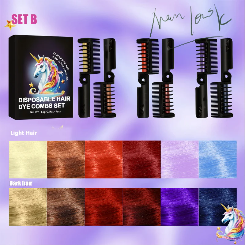 📢📢50 % de réduction !!!✨Lot de 6 peignes jetables pour coloration capillaire - Image 10