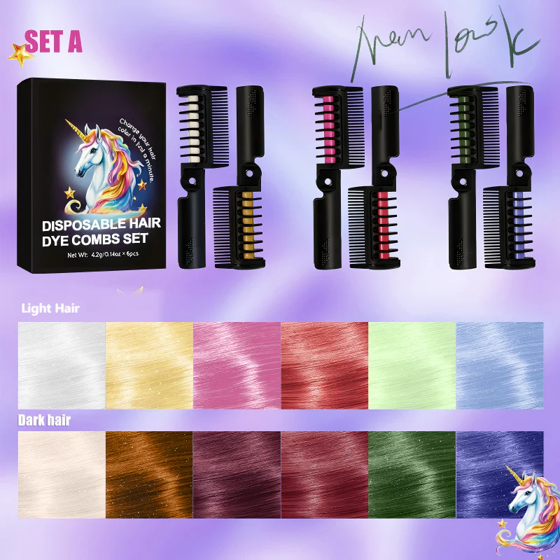 📢📢50 % de réduction !!!✨Lot de 6 peignes jetables pour coloration capillaire - Image 9