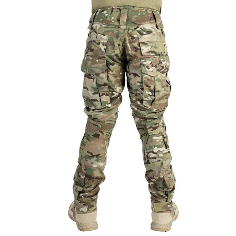 📢📢50 % de réduction !! ⏰Pantalon cargo tactique pour homme avec genouillères intégrées – Conçu pour la mobilité, la durabilité et un rangement prêt à l'emploi - Image 10