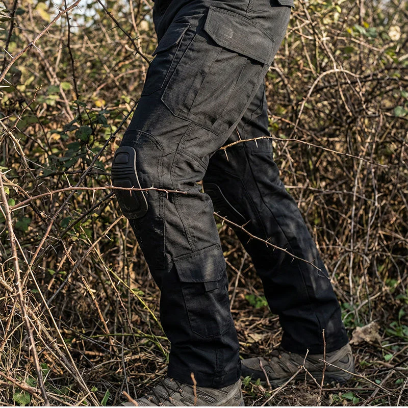 📢📢50 % de réduction !! ⏰Pantalon cargo tactique pour homme avec genouillères intégrées – Conçu pour la mobilité, la durabilité et un rangement prêt à l'emploi - Image 5