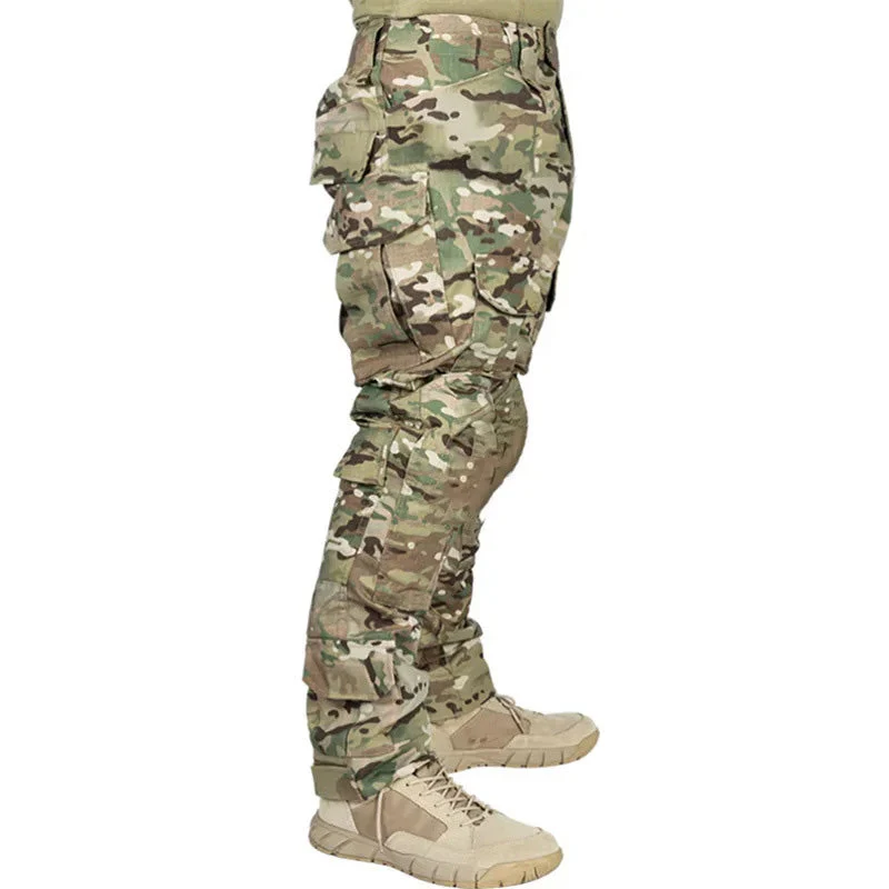 📢📢50 % de réduction !! ⏰Pantalon cargo tactique pour homme avec genouillères intégrées – Conçu pour la mobilité, la durabilité et un rangement prêt à l'emploi - Image 9