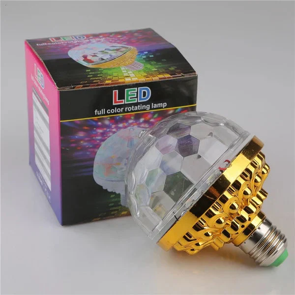 Lumière de Boule Magique Colorée et Rotative - Image 9