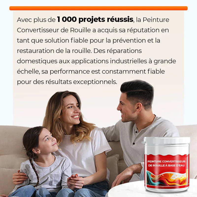 Peinture Convertisseur de Rouille à Base d'Eau - Image 8