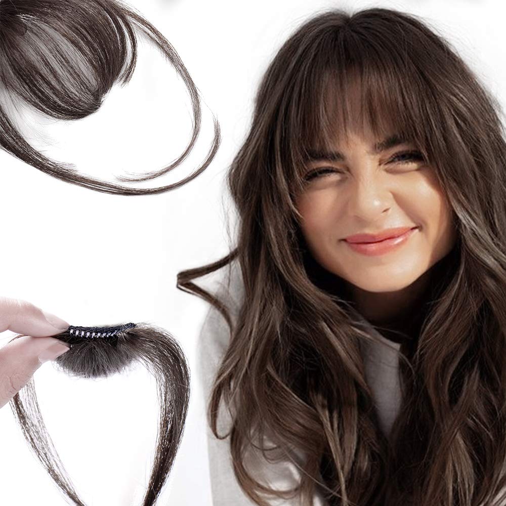 💥💥💖💖 Franges à clipser 100% extensions de cheveux authentiques franges aériennes💖💖💥💥 - Image 11