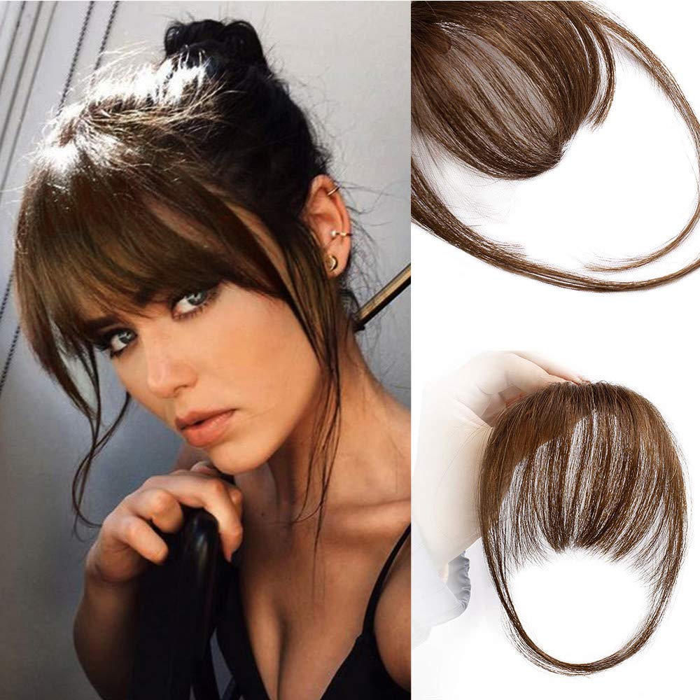 💥💥💖💖 Franges à clipser 100% extensions de cheveux authentiques franges aériennes💖💖💥💥 - Image 19