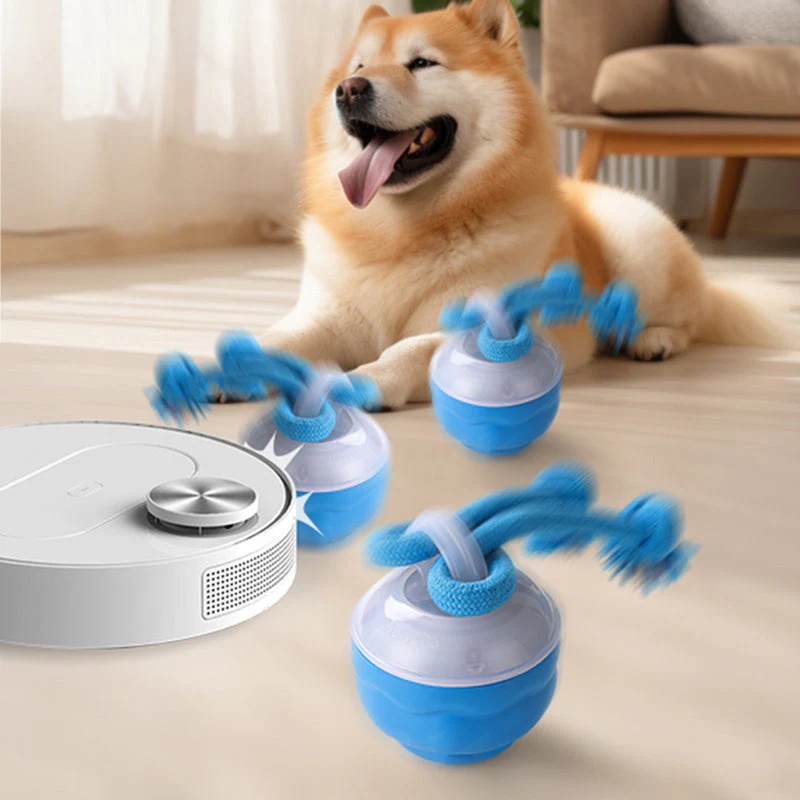 📢📢50% de réduction !!! 🎅 Balle Interactive Électronique Apaisante pour Animaux de Compagnie – Trois Modes, Évitement des Obstacles & Plus! 🐶💡 - Image 2