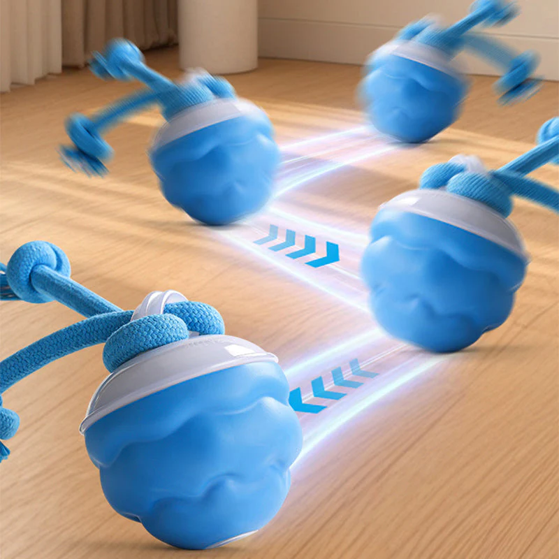 📢📢50% de réduction !!! 🎅 Balle Interactive Électronique Apaisante pour Animaux de Compagnie – Trois Modes, Évitement des Obstacles & Plus! 🐶💡 - Image 3