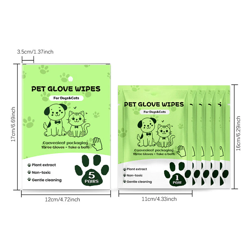🎉 Promotion du dernier jour - 50% de réduction 🫧Gants de nettoyage sans rinçage pour animaux de compagnie - Image 8