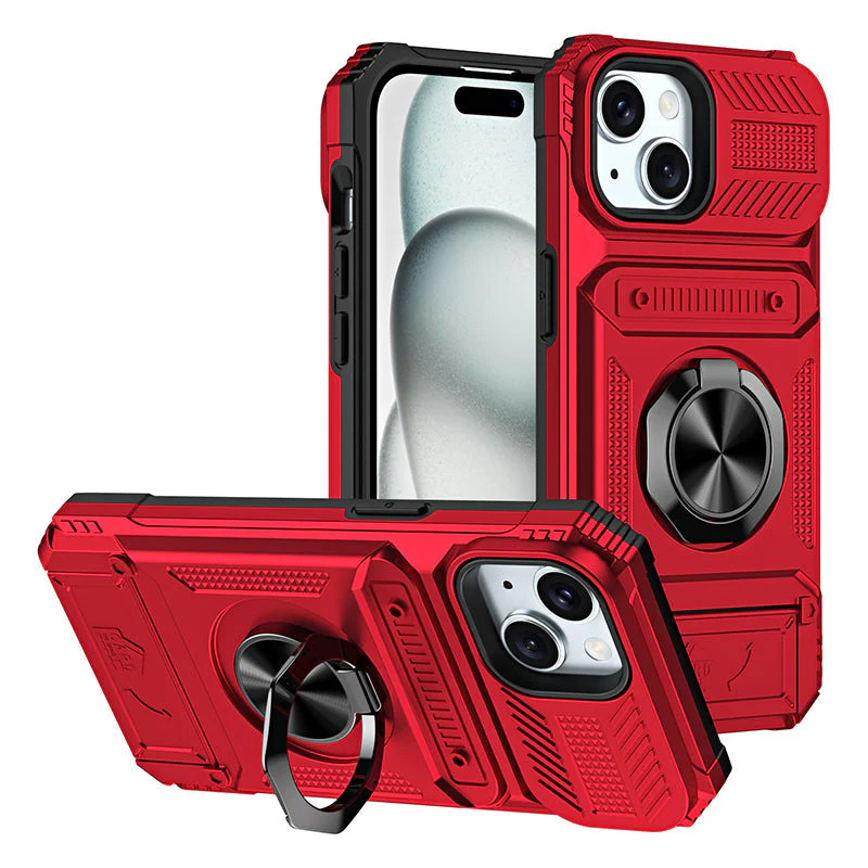 Coque iphone avec porte - cartes et porte - bagues - Image 12