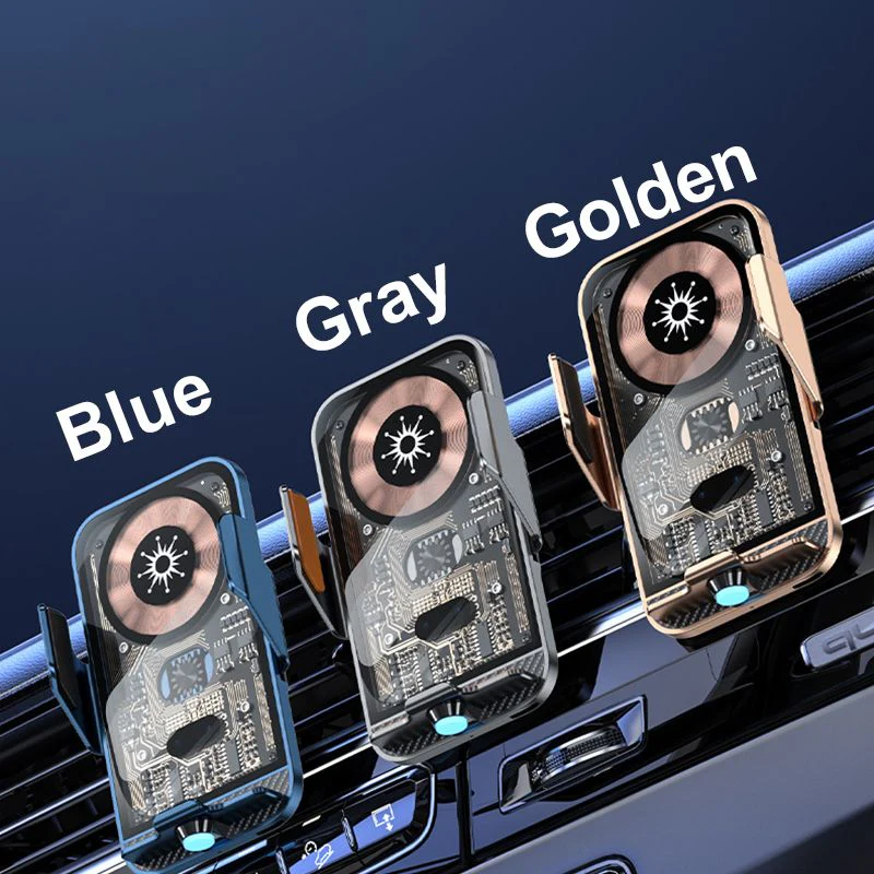 🔥Support de téléphone de voiture mécanique Support de charge🔥 sans fil - Image 6
