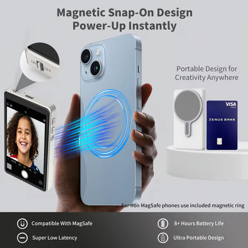 🎉🎉 Écran de moniteur selfie vlog pour téléphone portable - Image 2