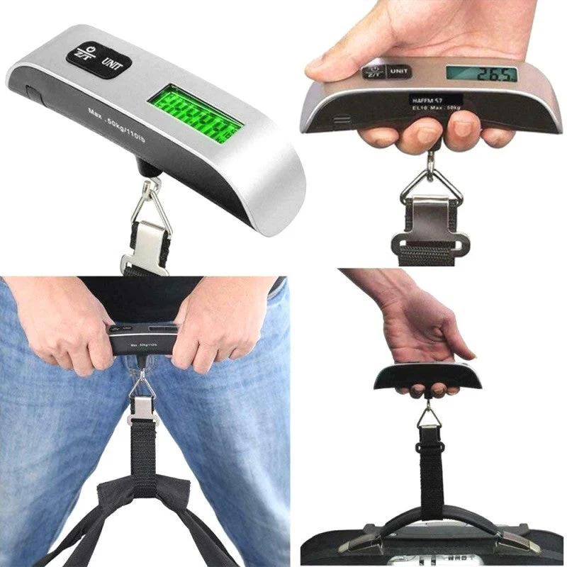 📢📢50 % de réduction !! ⏰Pèse-bagage Numérique Portable avec Sangle Robuste - Image 2