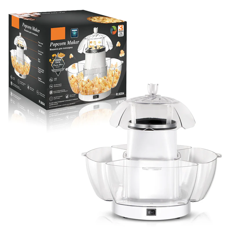 📢📢60 % de réduction !!!✨ Machine à pop-corn à air chaud automatique 1200W - Image 5