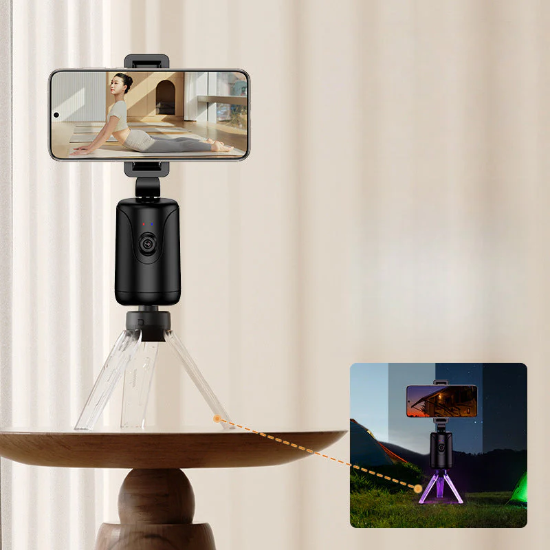 📢📢50% DE RÉDUCTION !!! 🎅Support portable pour téléphone avec suivi automatique à 360° - Image 13