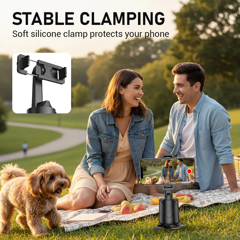 📢📢55% DE RÉDUCTION ! ✨Support portable pour téléphone avec suivi automatique à 360° - Image 4