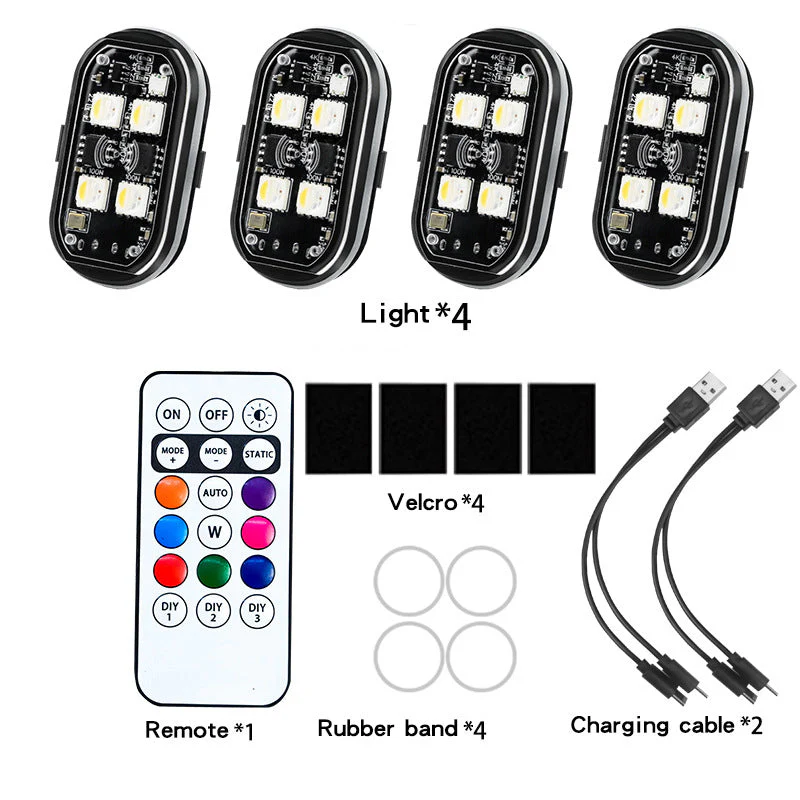 📢📢60 % DE RÉDUCTION !!! ✨Feu d'avertissement LED portable pour voiture avec télécommande - Image 10