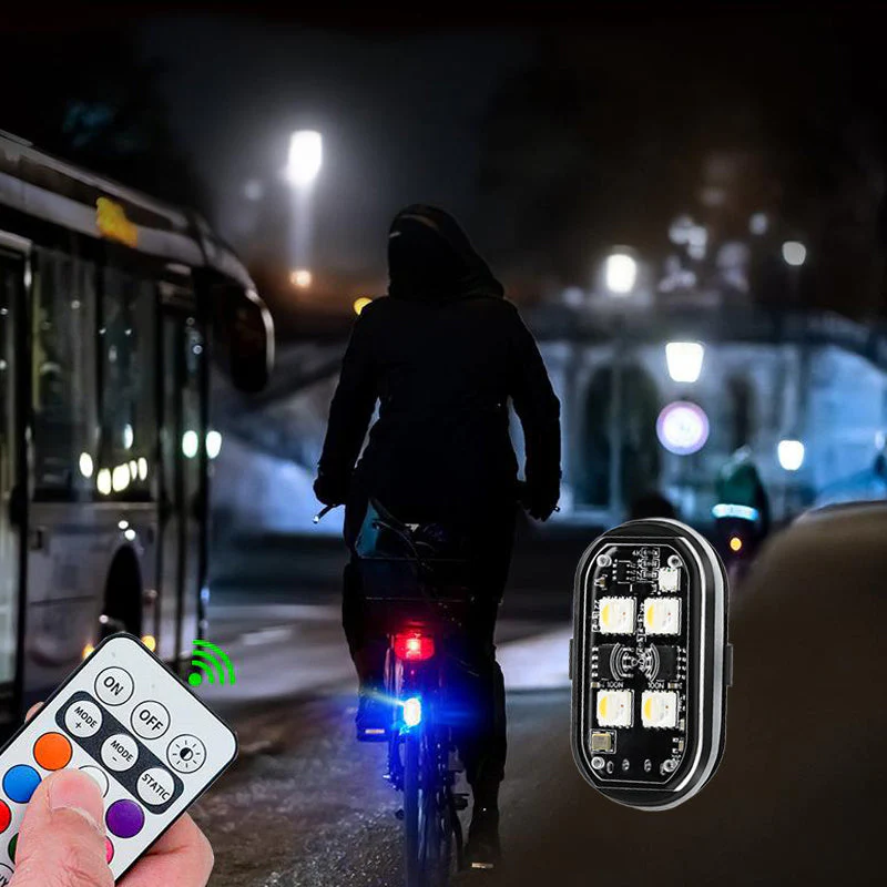 📢📢60 % DE RÉDUCTION !!! ✨Feu d'avertissement LED portable pour voiture avec télécommande - Image 2