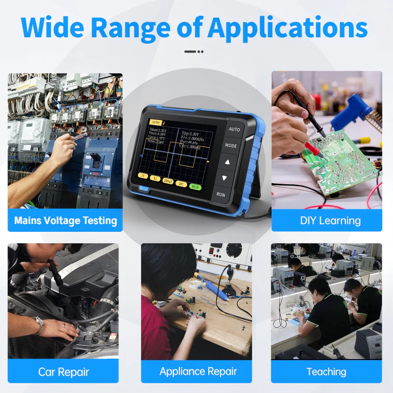 📢📢50 % DE RÉDUCTION !!! ✨Kit d'oscilloscope numérique portable - Image 9
