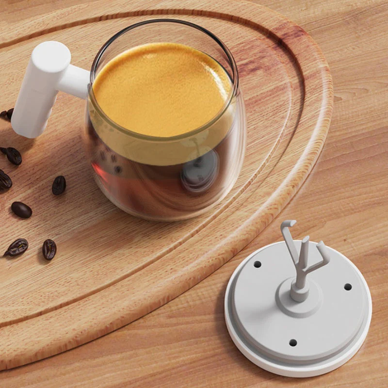 📢📢60 % de réduction !!!✨Mug à café électrique portable avec agitateur et poignée - Image 6