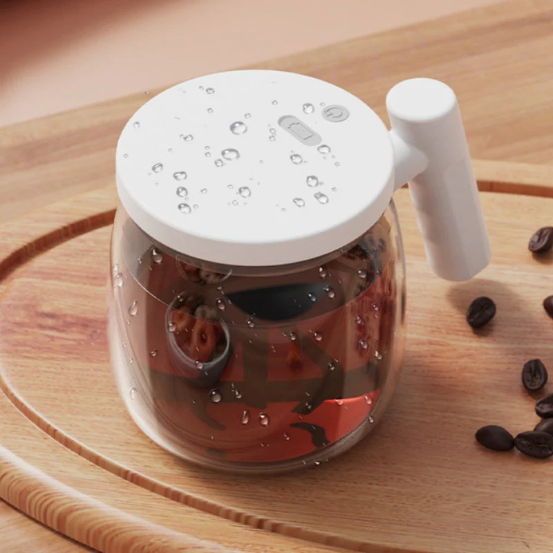 📢📢60 % de réduction !!!✨Mug à café électrique portable avec agitateur et poignée - Image 8