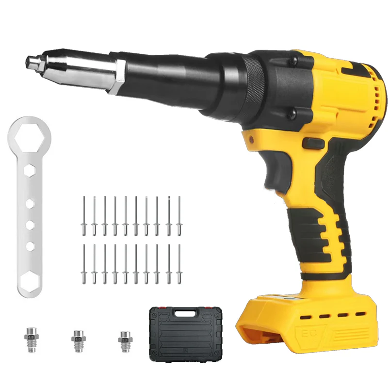 🔥🔥🔥Riveteuse portative sans balais 21 V avec rivets en aluminium et boîte de rangement - Image 11