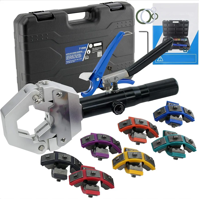🔥 70 % DE RÉDUCTION – Kit de sertissage hydraulique portable pour tuyaux 🛠️📢📢5 dernières heures : Grande vente⏰⏰ - Image 2