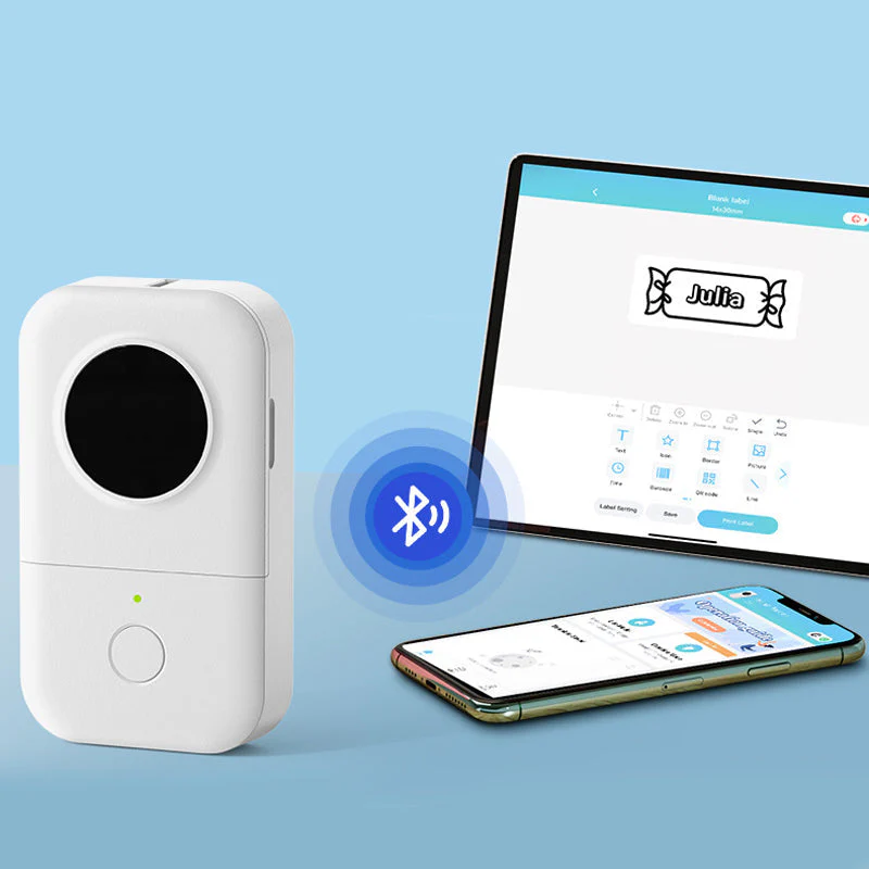 💕Hot Sale 50% OFF🎉 Portable Mini Bluetooth Wireless Label Printer - Image 2