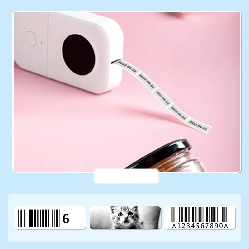 💕Hot Sale 50% OFF🎉 Portable Mini Bluetooth Wireless Label Printer - Image 4