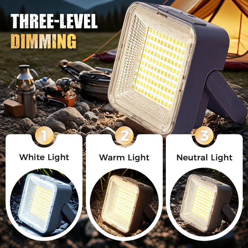 ⏰12 dernières heures⏰ : 65% de réduction directe🏆Lampe de camping portable et étanche à énergie solaire🌞🏕️ - Image 3