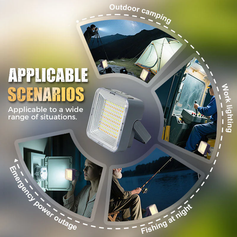 ⏰12 dernières heures⏰ : 65% de réduction directe🏆Lampe de camping portable et étanche à énergie solaire🌞🏕️ - Image 6