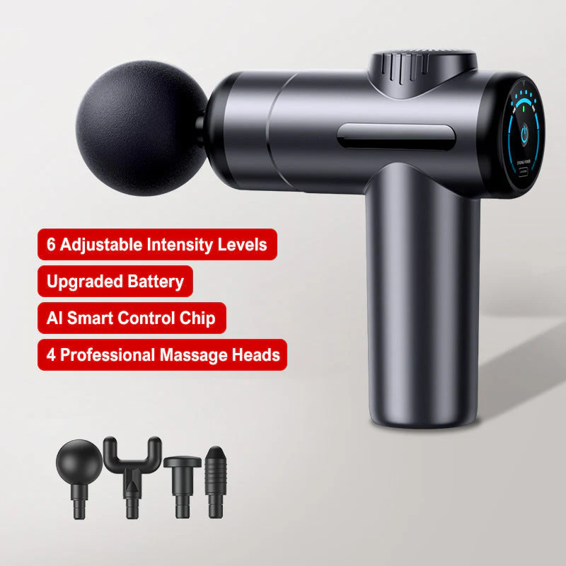 đ„Masseur portable pour tissus profonds avec 6 vitesses & 8 tĂȘtesđ - Image 10