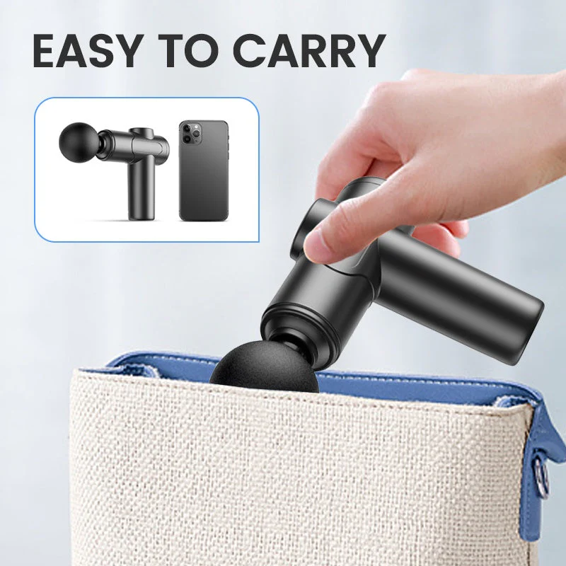 đ„Masseur portable pour tissus profonds avec 6 vitesses & 8 tĂȘtesđ - Image 8