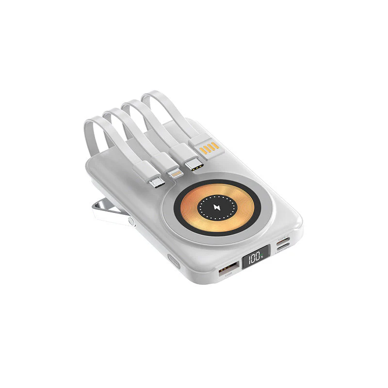 📢✨ Vente chaude 60% de réduction 🔋 Magnétique sans fil Power Bank 10000mAh Chargrs rapide avec support téléphonique - Image 15