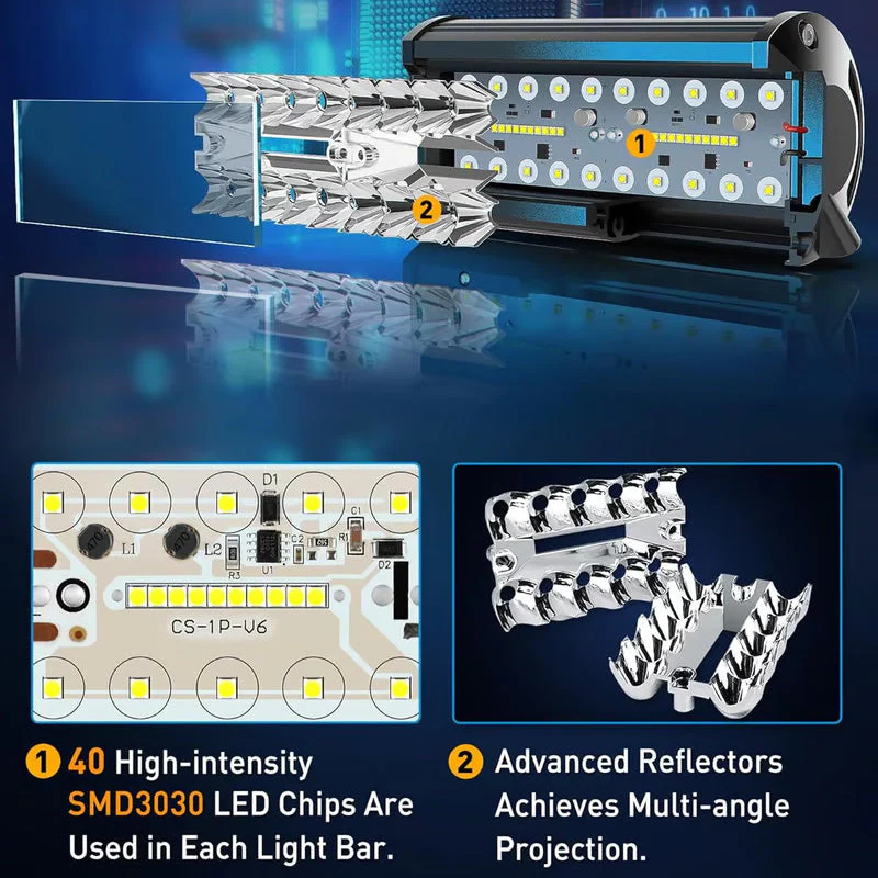 💡💡💡Barre lumineuse à LED puissante pour voitures - Image 2