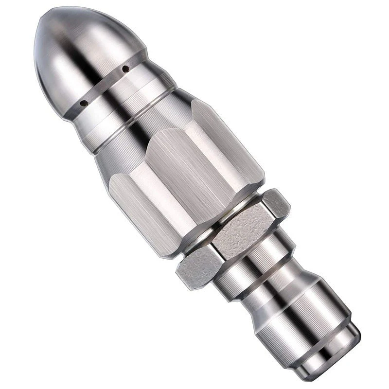 🔩 50% OFF IMMÉDIAT ! 🌊 Buse de Nettoyage pour Égouts en Acier Inoxydable - Élimine les Obstructions et Préviens les Bouchons en Profondeur 💦🚿 - Image 6