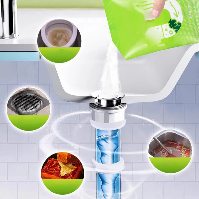 📢✨grande vente🫧Poudre puissante pour le curage des tuyaux - Image 4