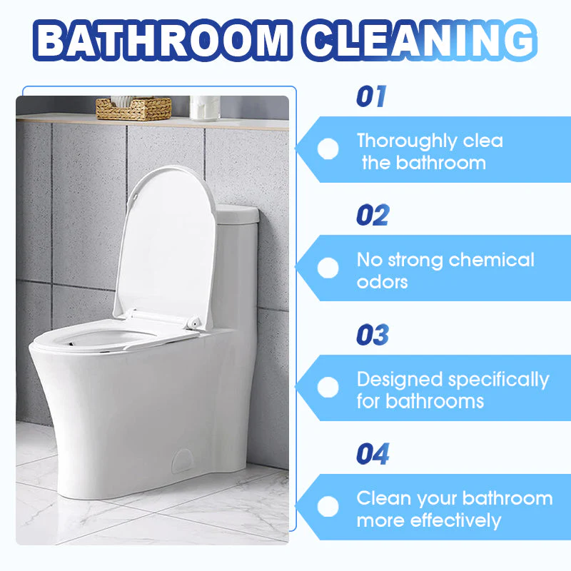 📢Achetez 3 obtenez 2 gratuit🫧Nettoyeur de salle de bain puissant éliminateur de taches✨ - Image 4