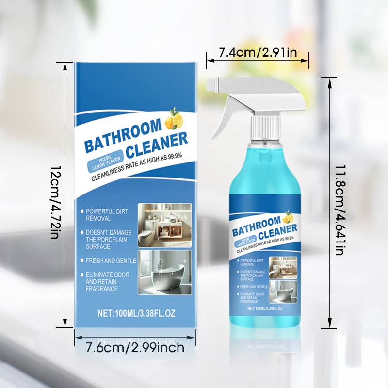 📢Achetez 3 obtenez 2 gratuit🫧Nettoyeur de salle de bain puissant éliminateur de taches✨ - Image 8