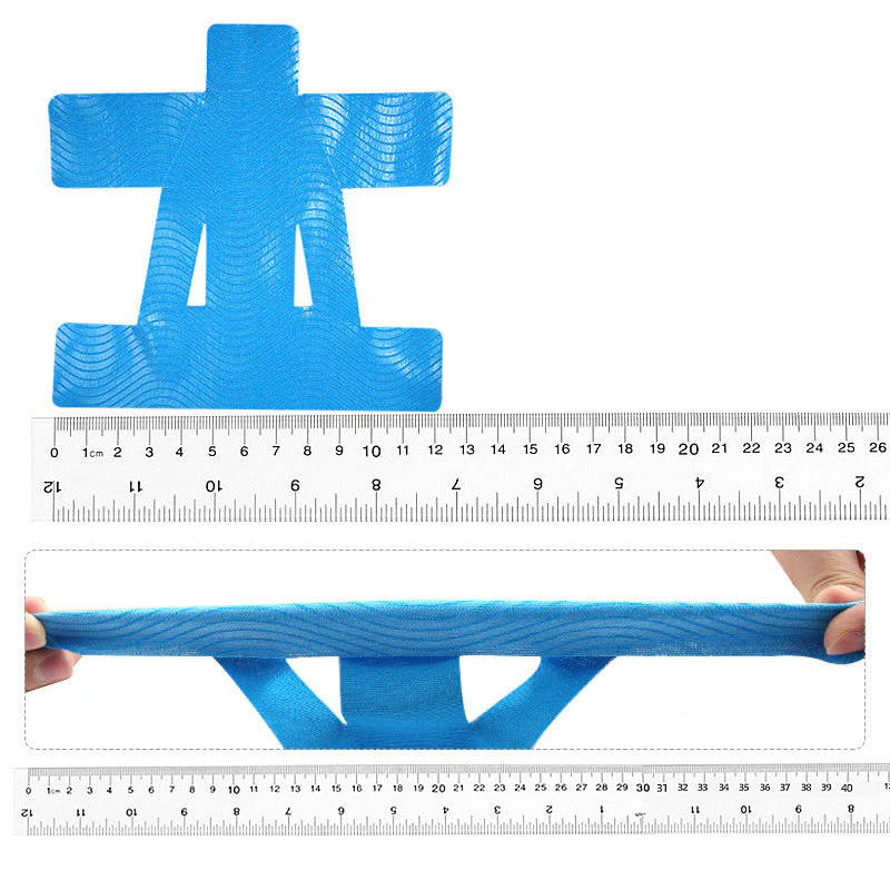 Bandes kinésiologiques élastiques prédécoupées pour le soutien des épaules - Image 5