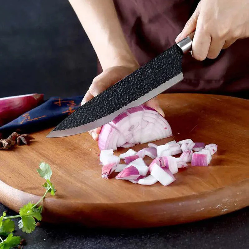 Ensemble de Couteaux de Cuisine Professionnels en Acier Inoxydable - Image 11